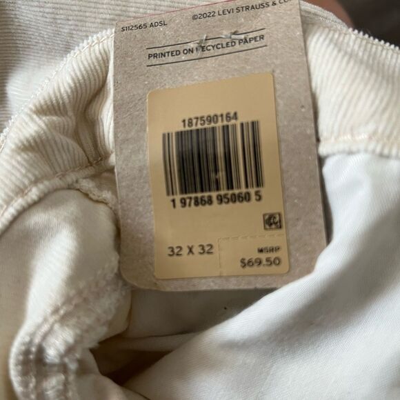 Levi's 725 High Rise Bootcut Corduroy Women's Jeans-Size 32x32 - Picture 2 of 7